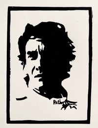 Image 3 of Aryton Senna (Linocut Print)