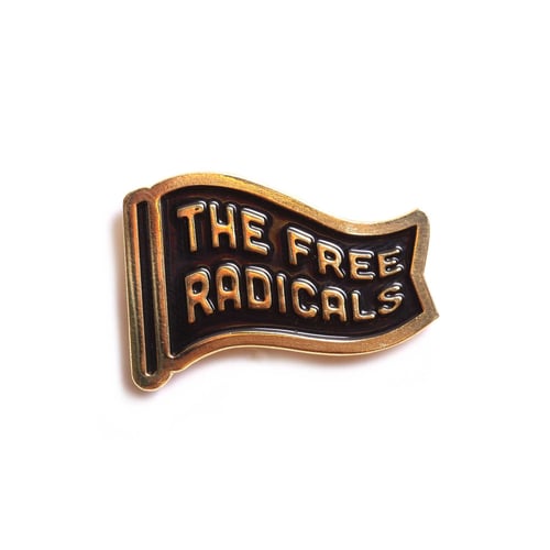 Image of The Free Radicals Logo Pin
