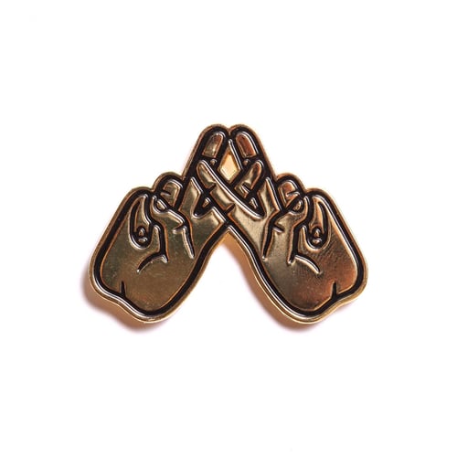 Image of Salute The Truth Enamel Pin