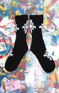 Image of from the feet up socks in black 