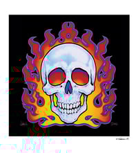 Image 2 of SKULLS & MANDALA mini print set