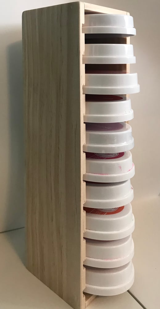 Ink Pad Storage Tower--10 ink pads