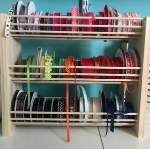 Image of Ribbon Spool Organizer--3 tiers