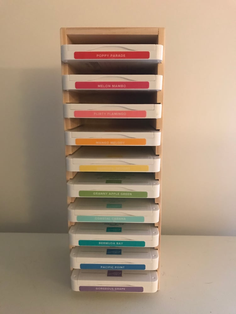 Ink Pad Storage Tower--10 ink pads