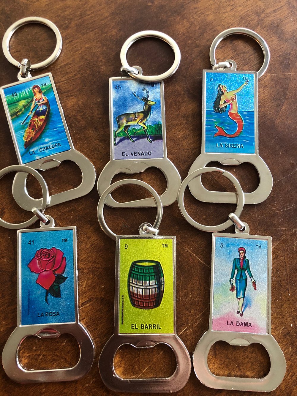 Lotería Bottle Opener