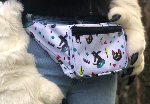 Image of SK8R CAT Fanny Packs