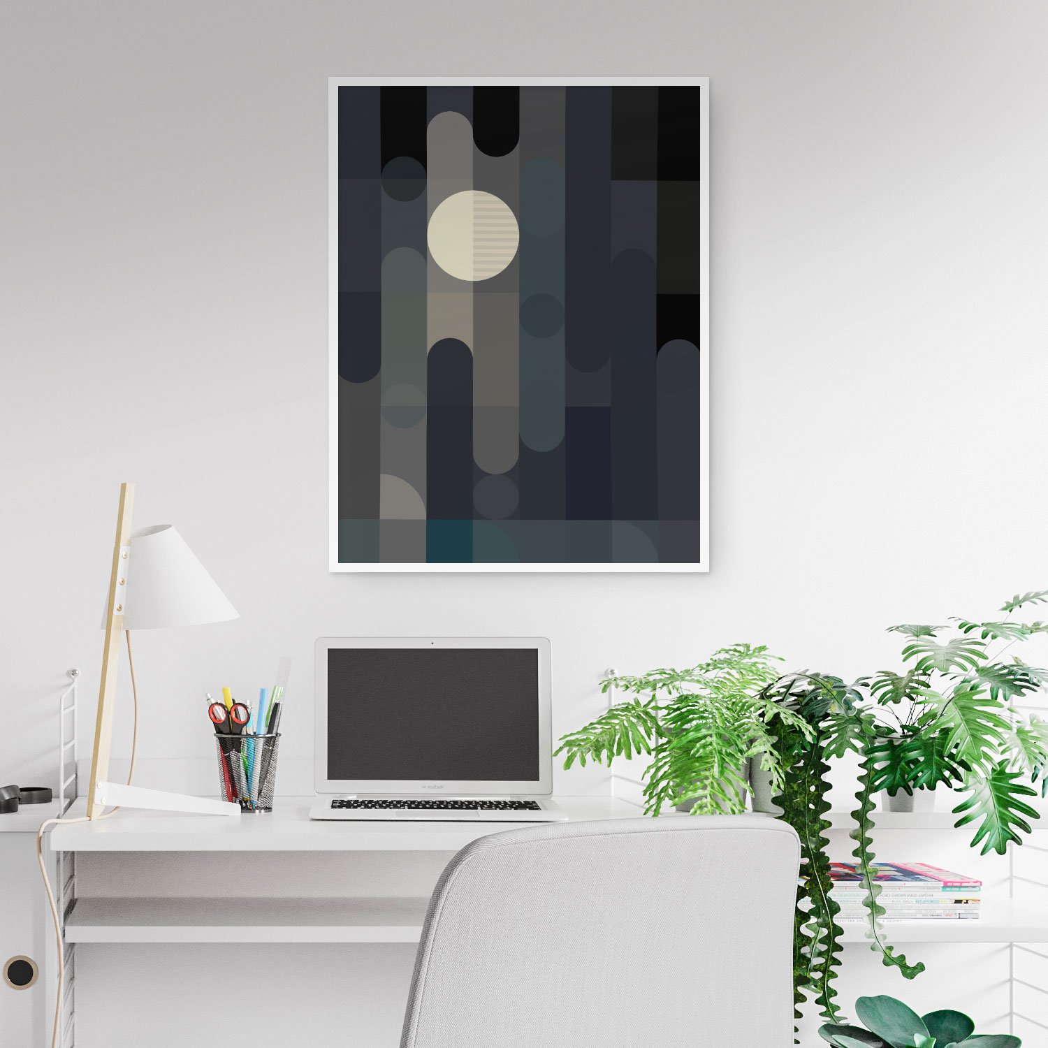 Image of Lunar Elements Art Print