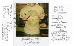 Image of Bonnaventure James x Sleepyhead Split Cassette