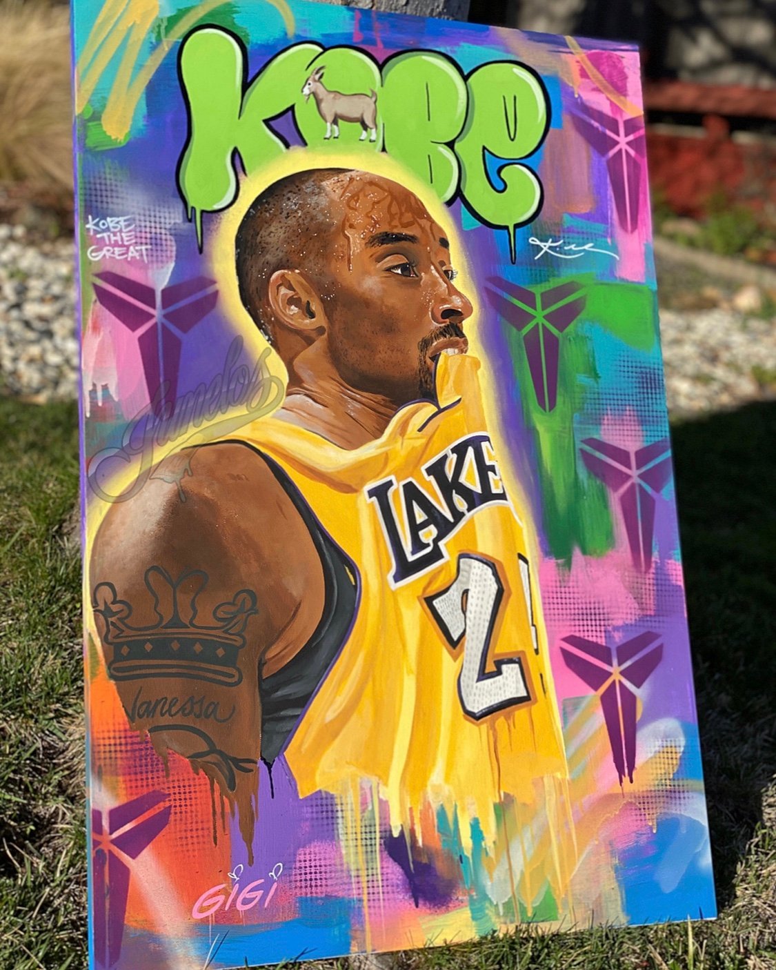 Original Kobe painting | Junelos