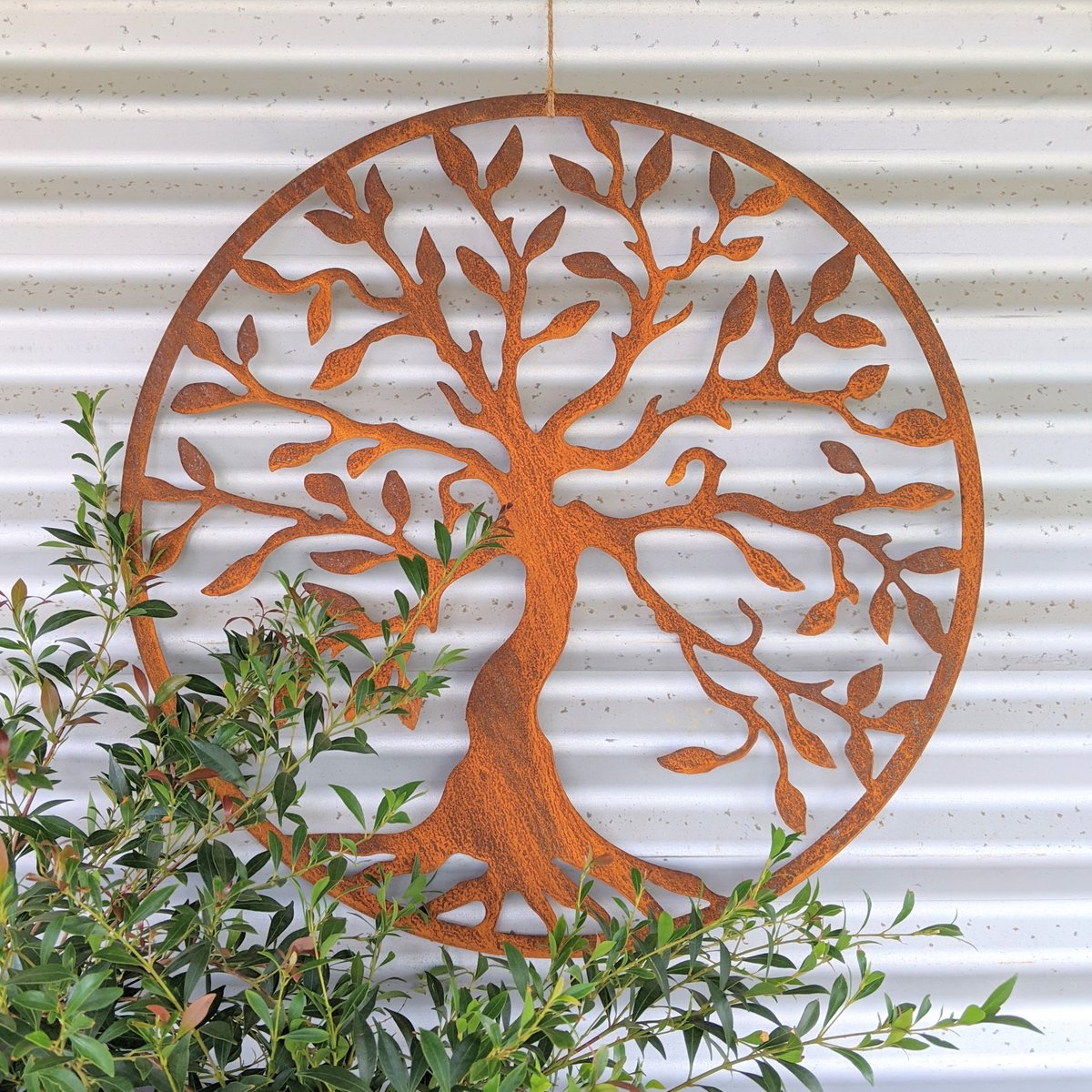 Tree Of Life Weathered Garden Art