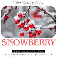 Snowberry Soy Wax Candle