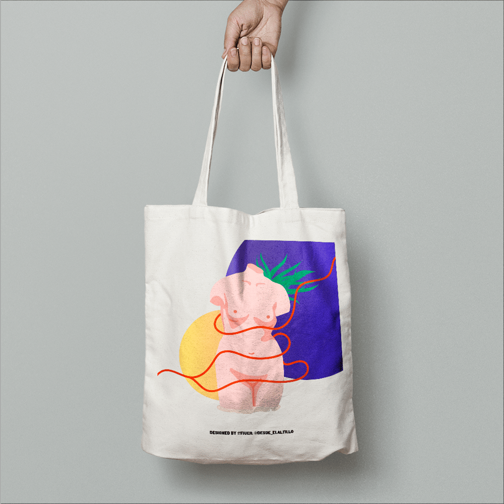 Image of LINA BARRIOS - Tote Bag #Fiuforwomen