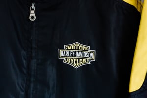 Image of Vintage 90's Harley Davidson Motorcycle - Women's Riding Jacket