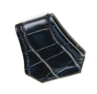 Blue Alligator Magnetic Money Clip
