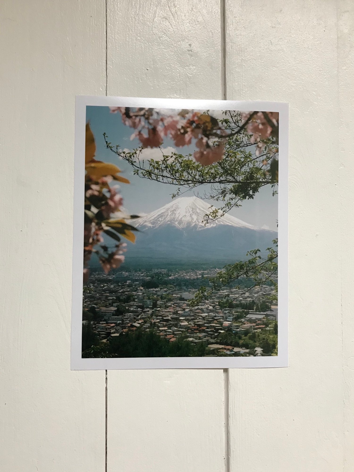 Image of 8x10” Mt. Fuji print 