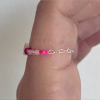 Image 5 of Rose quartz love ring