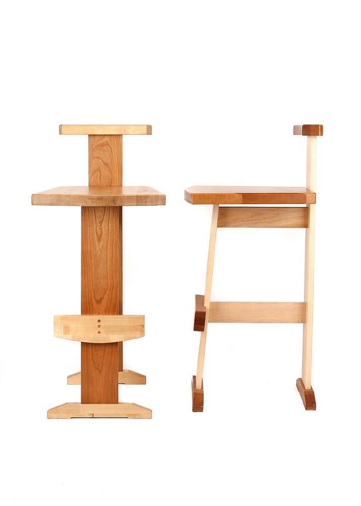 Image of Barstool w/ Back