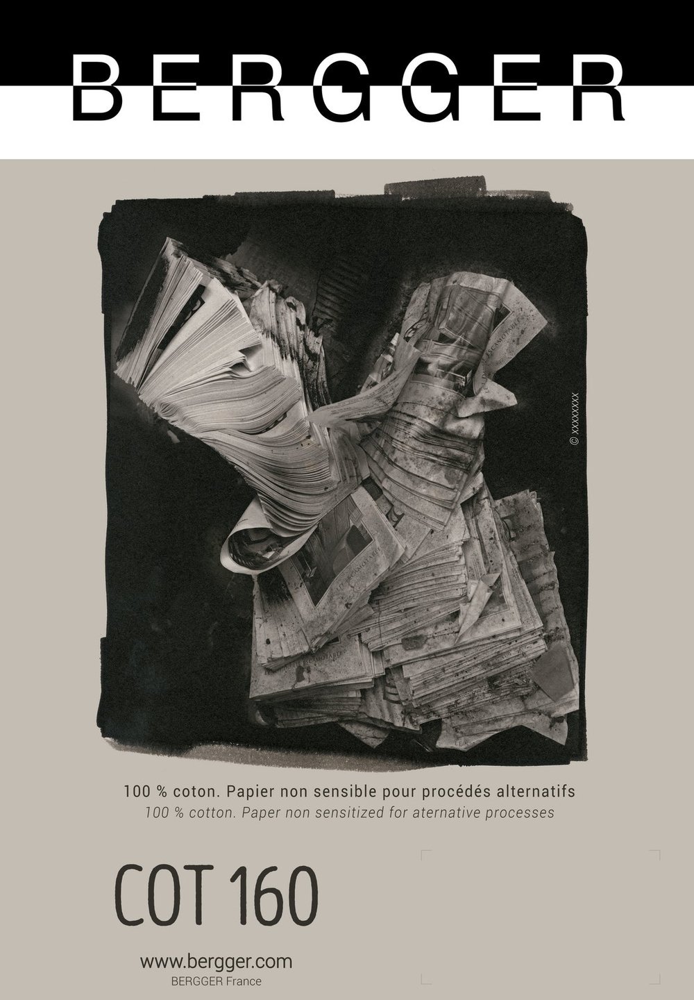 Image of Bergger Cot 160 Paper (100% cotton)