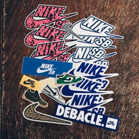 Original Promo Nike SB Sticker Lot.
