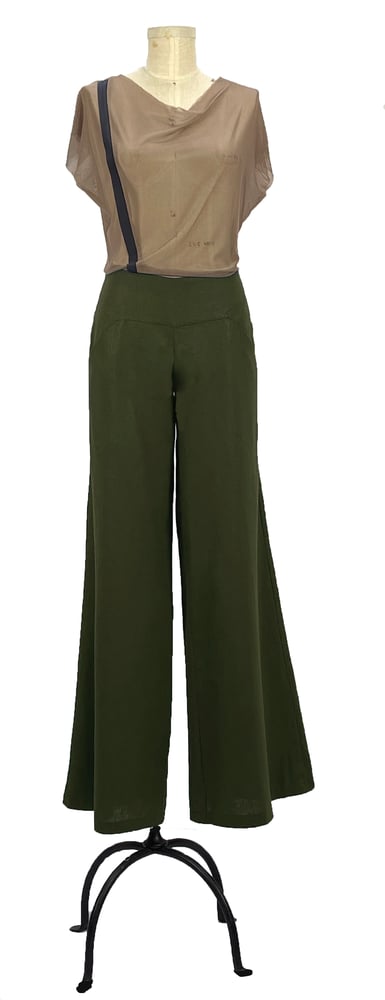 Image of Aquafina pants olive
