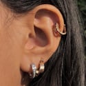 Silver Crystal III Earrings