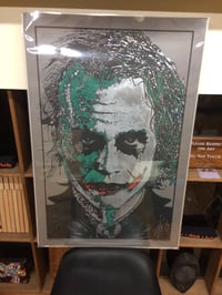 Image 2 of Heath Ledger THE JOKER • Silver Metallic Variant Artist Proof