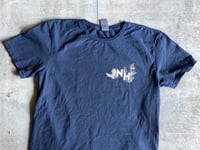 Image 1 of Vintage Navy Botanical Live Free or Die Shirt