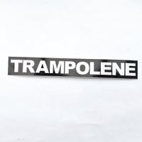 TRAMPOLENE vinyl sticker 