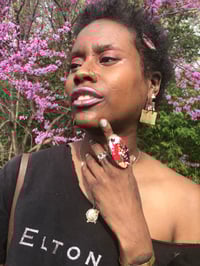 Image 1 of Photo Floral ring