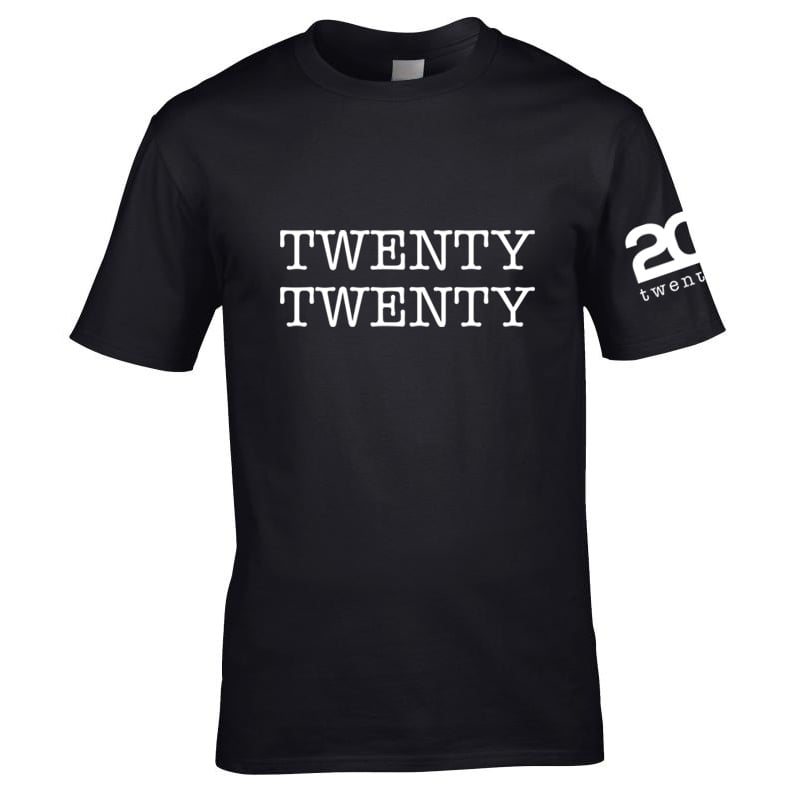 Image of Twenty Twenty Black T-Shirt