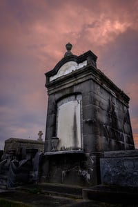 Cross / New Orleans Cemetery Photography Print