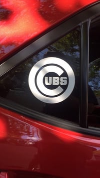 Cubs 5x5 Decal