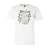 Image 1 of Wow "Zen Cat" T-Shirt