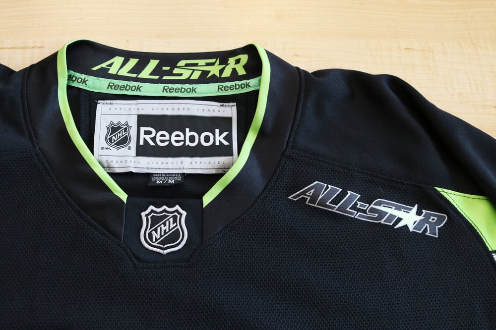 2015 NHL All Star Game Black & Neon Hockey Jersey Sz.M / Sole Food SF
