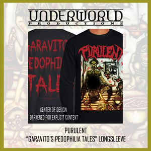 Image of Purulent - Garavito's Pedophilia Tales - Long Sleeve Shirts