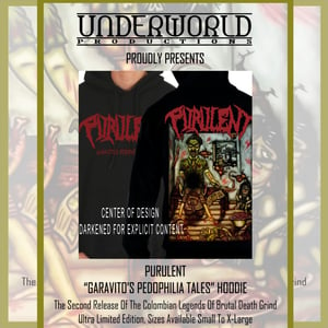 Image of Purulent - Garavito's Pedophilia Tales - Hoodie