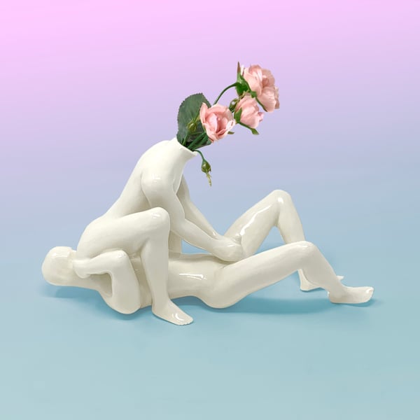 Image of Double Fuck-Bud Vase