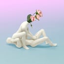 Image 1 of Double Fuck-Bud Vase