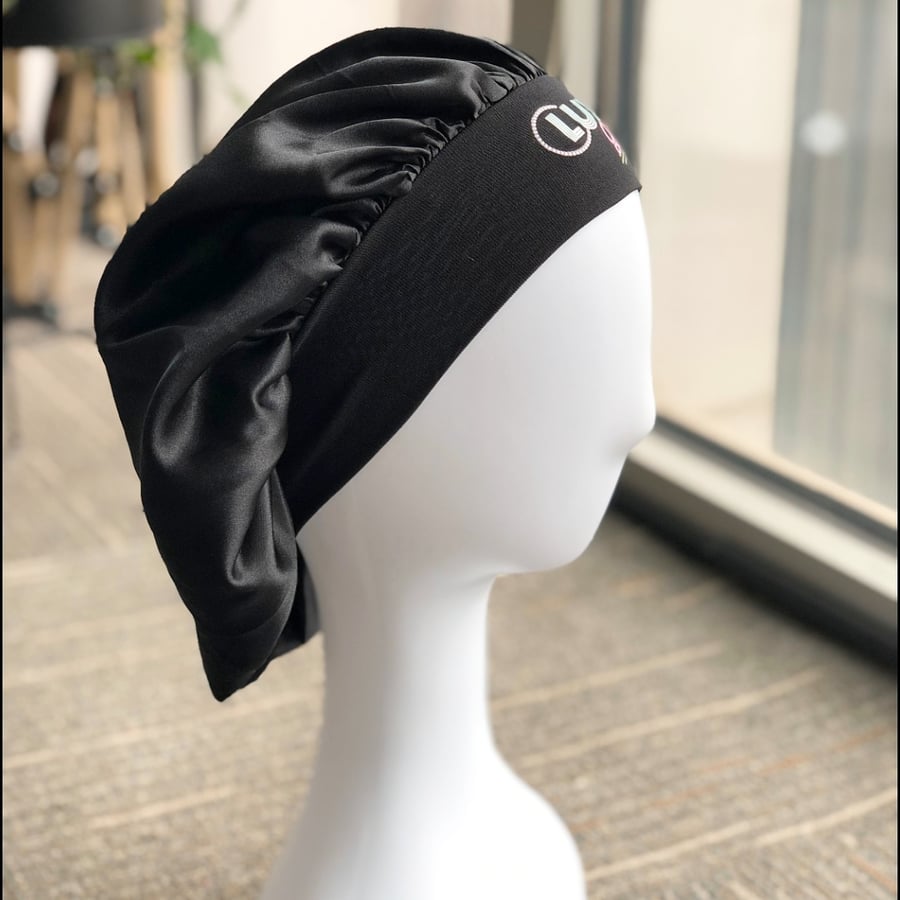 Image of Lux Doll Bonnet in Black