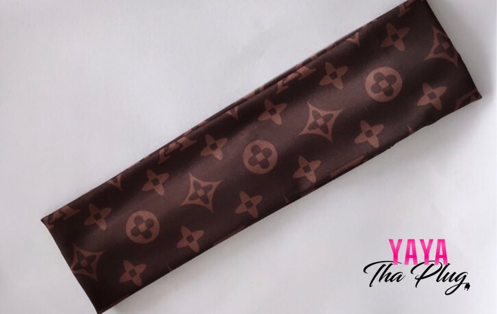 Image of Brown LV Headband