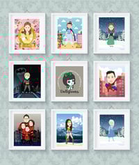 Custom Superhero / Princess Caricature Portrait
