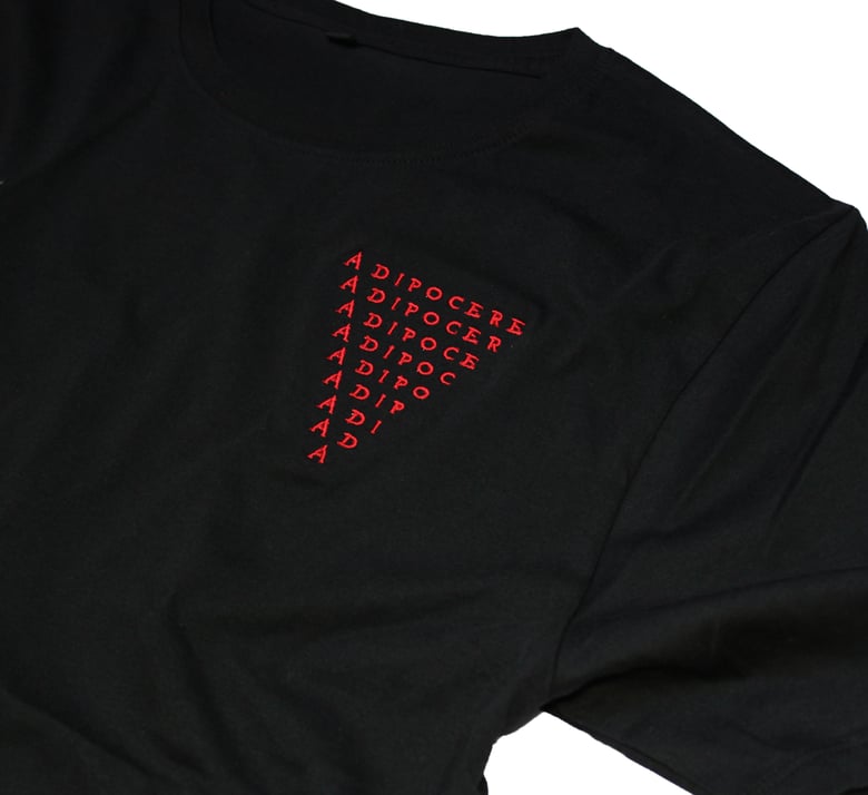 Image of Alchemy Logo (red) embroidered t-shirt