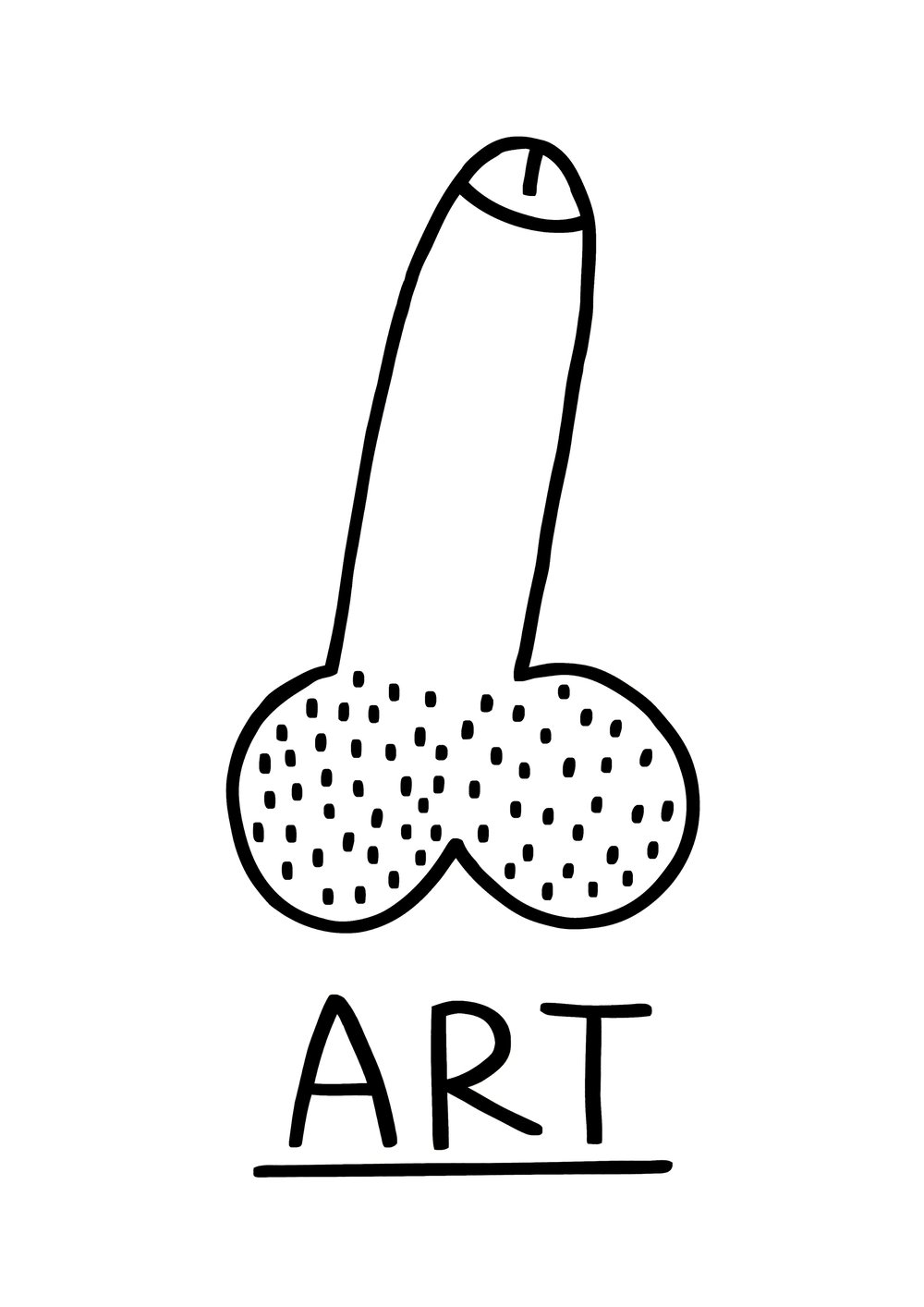 Image of  Penis Art Print
