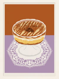 Cake Poster: TIRAMISU