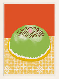 Cake poster: PRINSESSTARTA (Sweden)