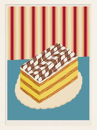 Cake Poster: MILLEFEUILLE (France)