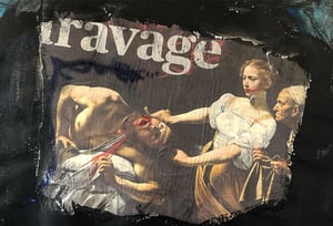 Image of "Memento Mori - (Ca) Ravage" Mixed Media - A2