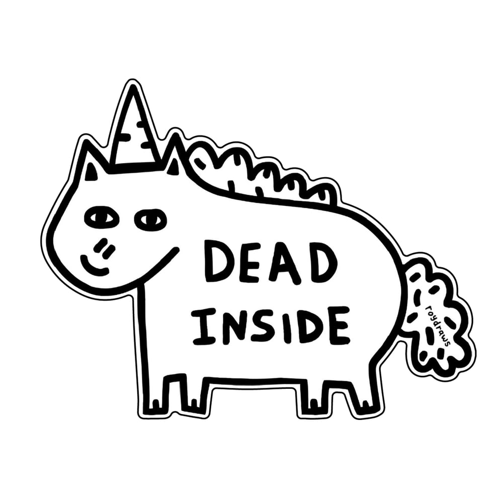 Image of Dead Vinyl Sticker