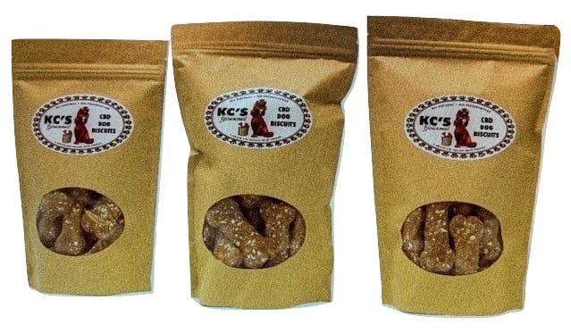 KC's Gourmet CBD Dog Biscuits - Made in Maine