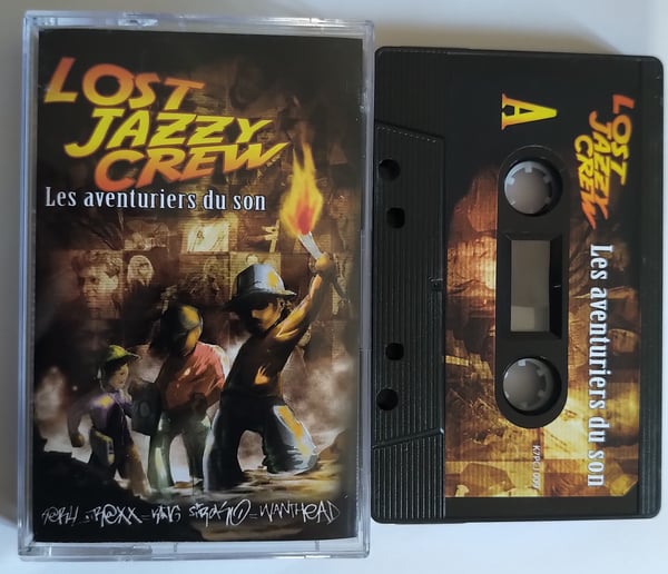 Image of Lost Jazzy Crew - Les Aventuriers Du Son - (K7)